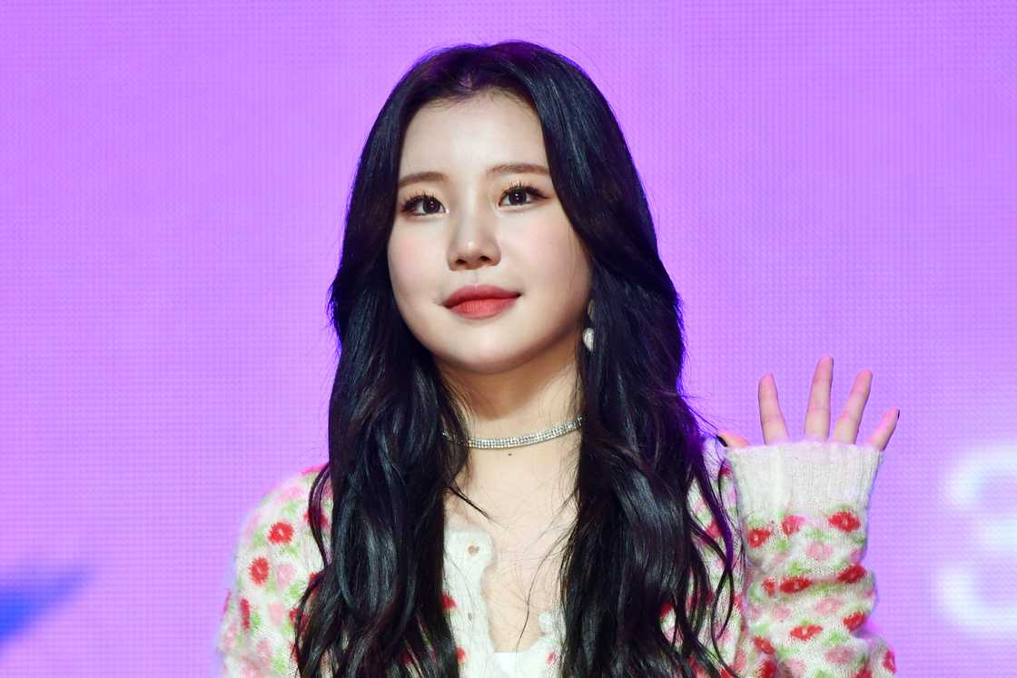 JooE during Momoland's third single album 'Ready or Not' release showcase JooE during Momoland's third single album 'Ready or Not' release showcase