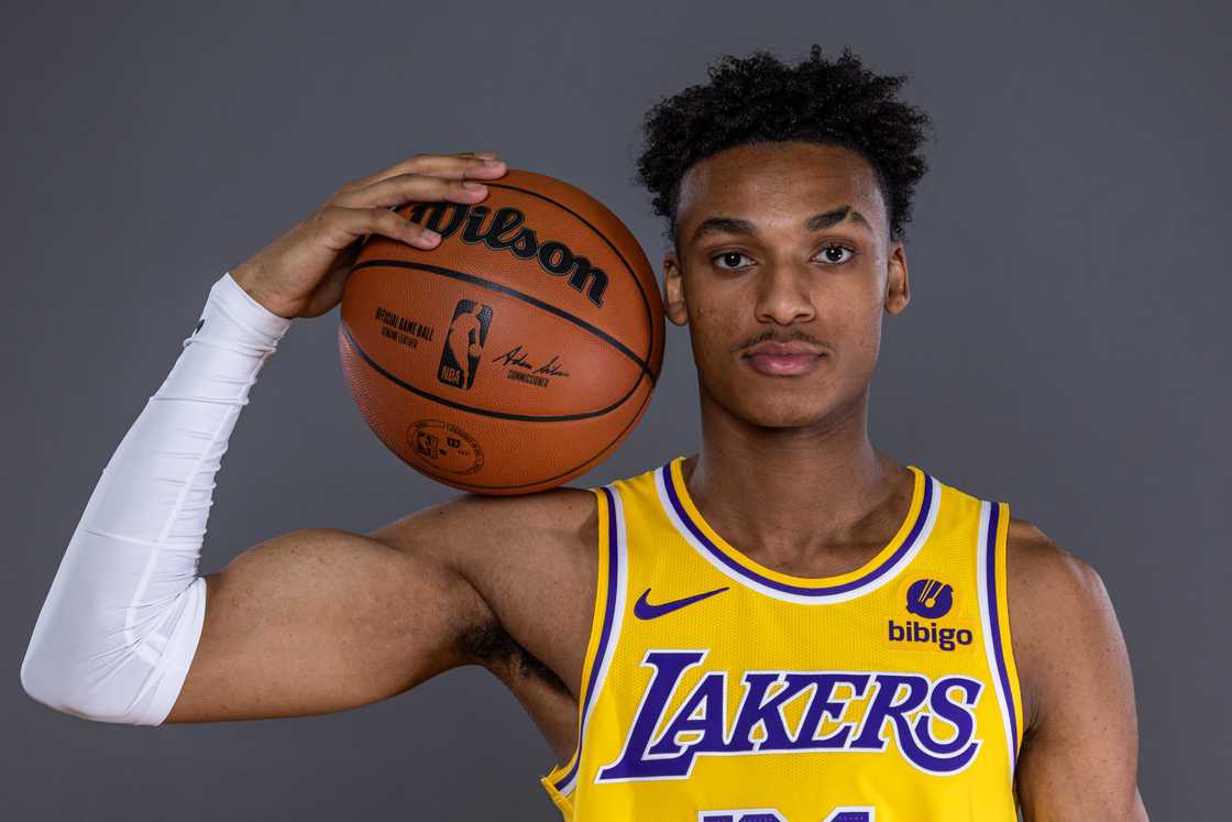 Maxwell Lewis poses for a portrait during the 2023 NBA rookie Maxwell Lewis poses for a portrait during the 2023 NBA rookie