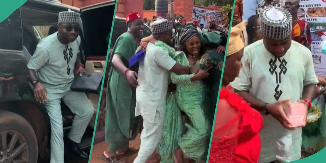 Sweet family reunion/Man returned from abroad. Sweet family reunion/Man returned from abroad.