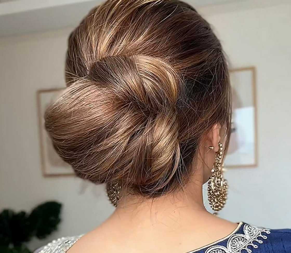 Voluminous bun Voluminous bun