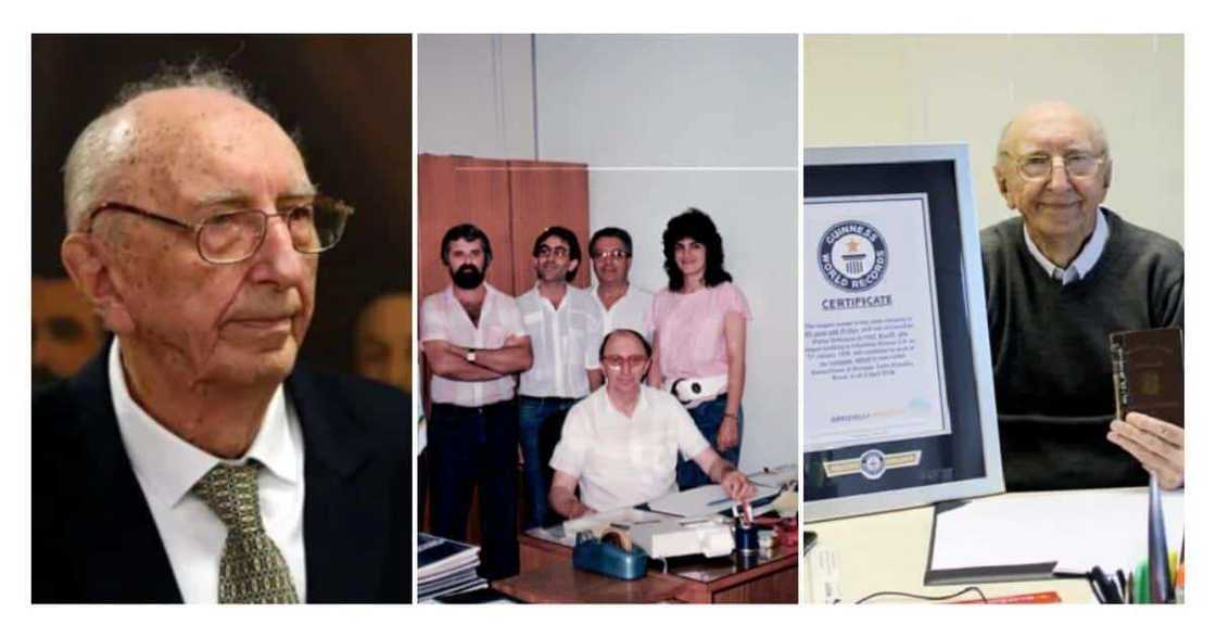 100 year-old man, Industrias 100 year-old man, Industrias