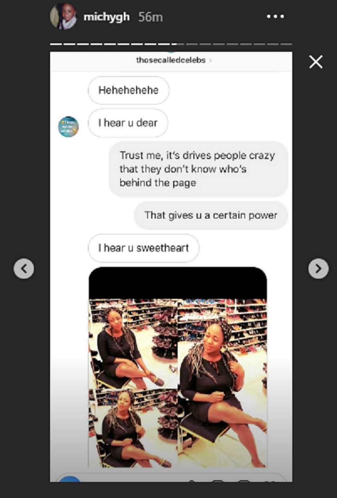 Shatta Michy drops photos and secrets of lady behind ‘those_called_celebs_ Instagram page Shatta Michy drops photos and secrets of lady behind ‘those_called_celebs_ Instagram page