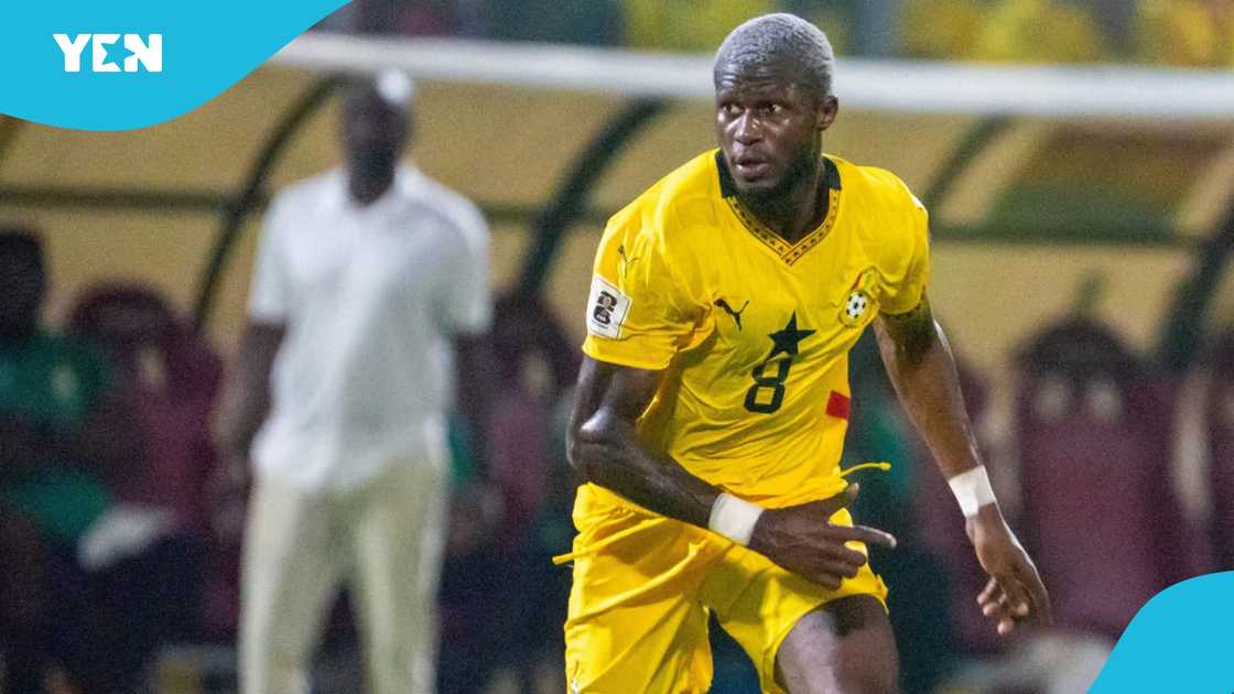 Kwasi Sibo, Alexander Djiku, Accra Sports Stadium, Ghana beats Mali, 2026 World Cup qualifier, Thomas Partey, Black Stars, Kwasi Sibo debut. Kwasi Sibo, Alexander Djiku, Accra Sports Stadium, Ghana beats Mali, 2026 World Cup qualifier, Thomas Partey, Black Stars, Kwasi Sibo debut.