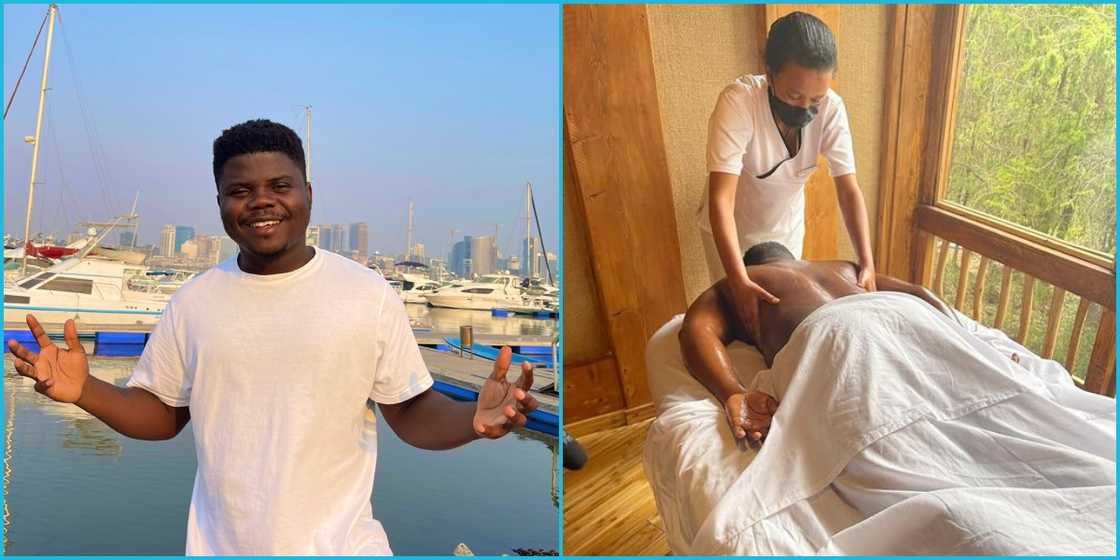 Wode Maya shares why he is scared of massages Wode Maya shares why he is scared of massages