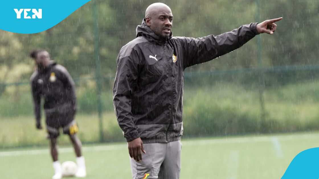 Otto Addo, Ghana, London, Unity Cup, Nigeria, Black Stars, GTech Communty Stadium, Brentford. Otto Addo, Ghana, London, Unity Cup, Nigeria, Black Stars, GTech Communty Stadium, Brentford.