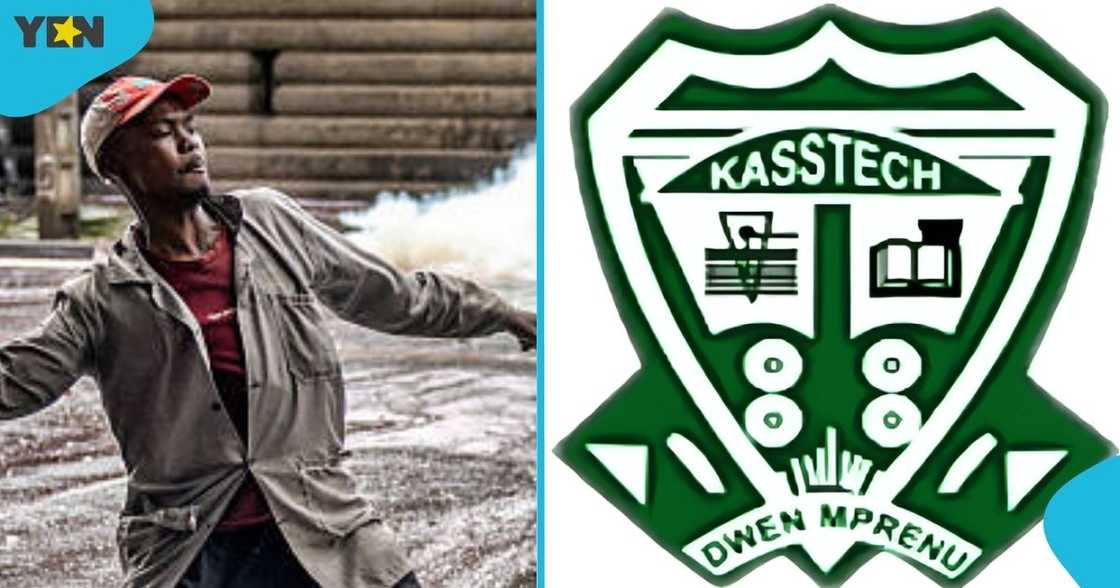 Kade Senior High School, Eastern Region. students, teacher, discipline, Ghana Education Service Kade Senior High School, Eastern Region. students, teacher, discipline, Ghana Education Service