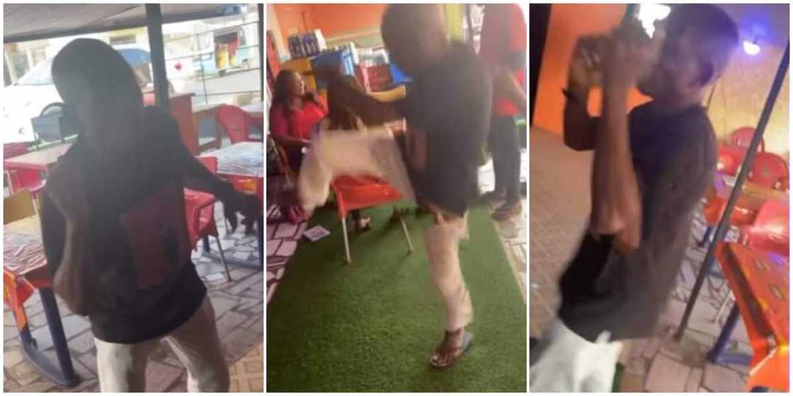 Nigerians react to video of 78-year-old man doing legwork in Asaba