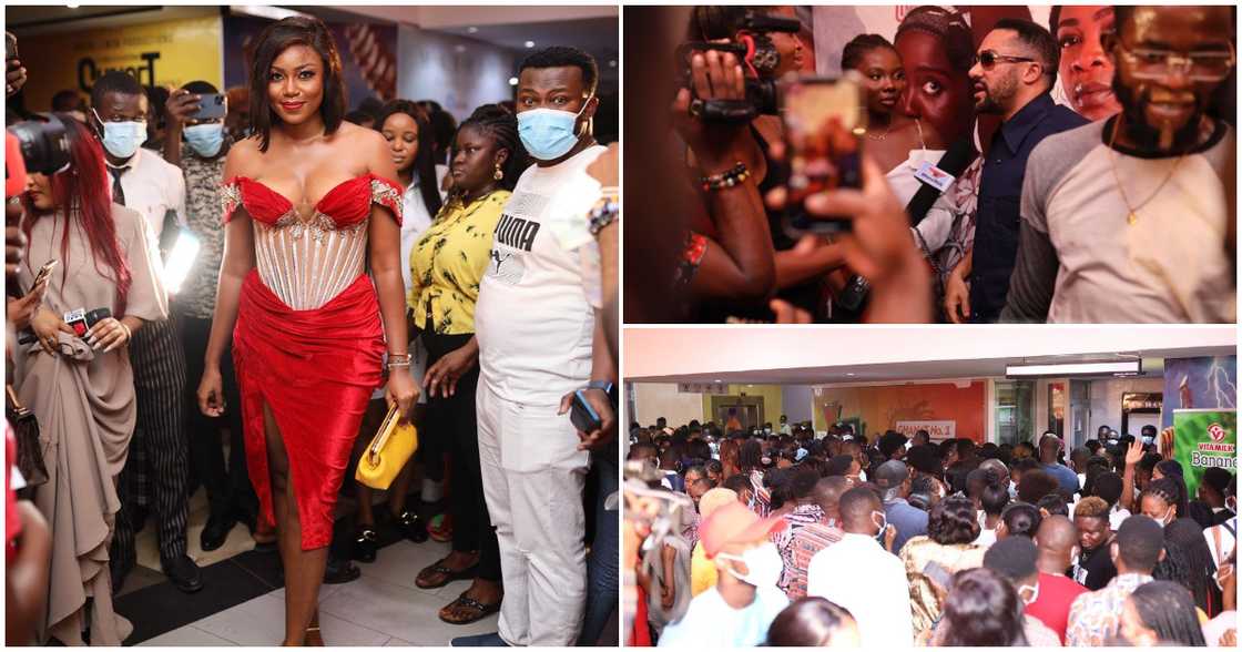 Yvonne Nelson Chokes Cinema with Movie Premiere on Valentine