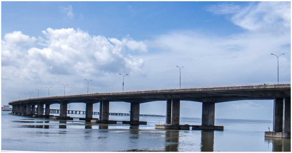 Third Mainland Bridge in Nigeria.