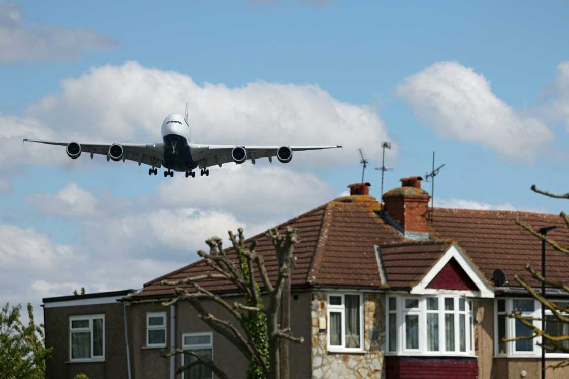 The report warned carbon emissions from flying were still growing The report warned carbon emissions from flying were still growing