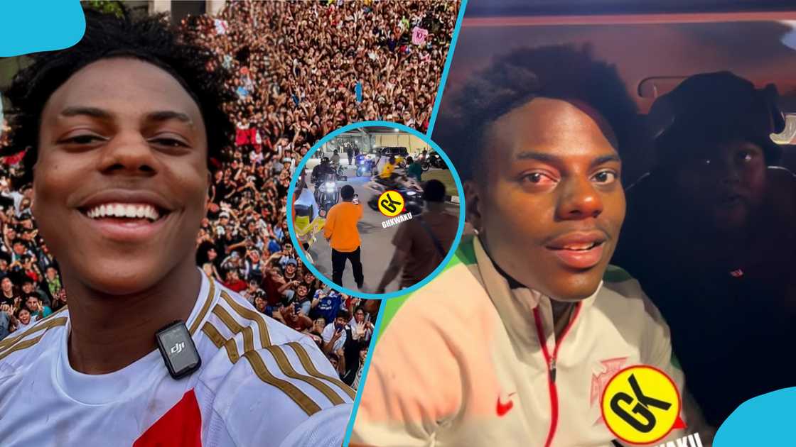 IShowSpeed in Ghana, IShowSpeed Africa tour, Ghana Bikers Association, Accra airport welcome, live streaming events, IShowSpeed reactions, Kotoka International Airport