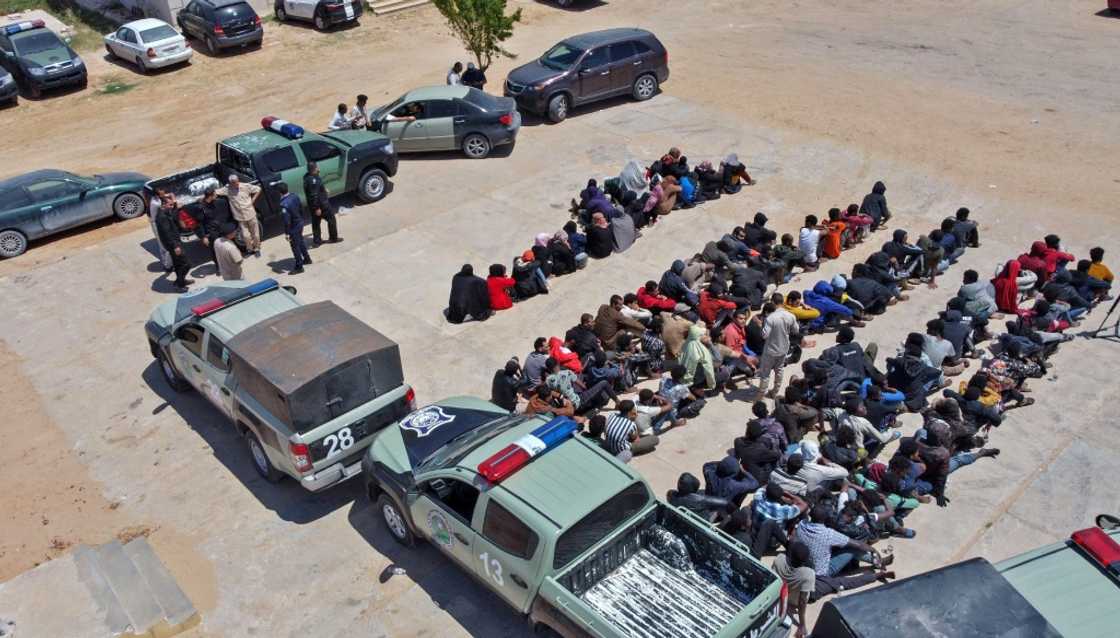 The Libyan coast guard has intercepted almost 13,000 migrants so far this year with financial support from EU countries eager to keep them out The Libyan coast guard has intercepted almost 13,000 migrants so far this year with financial support from EU countries eager to keep them out