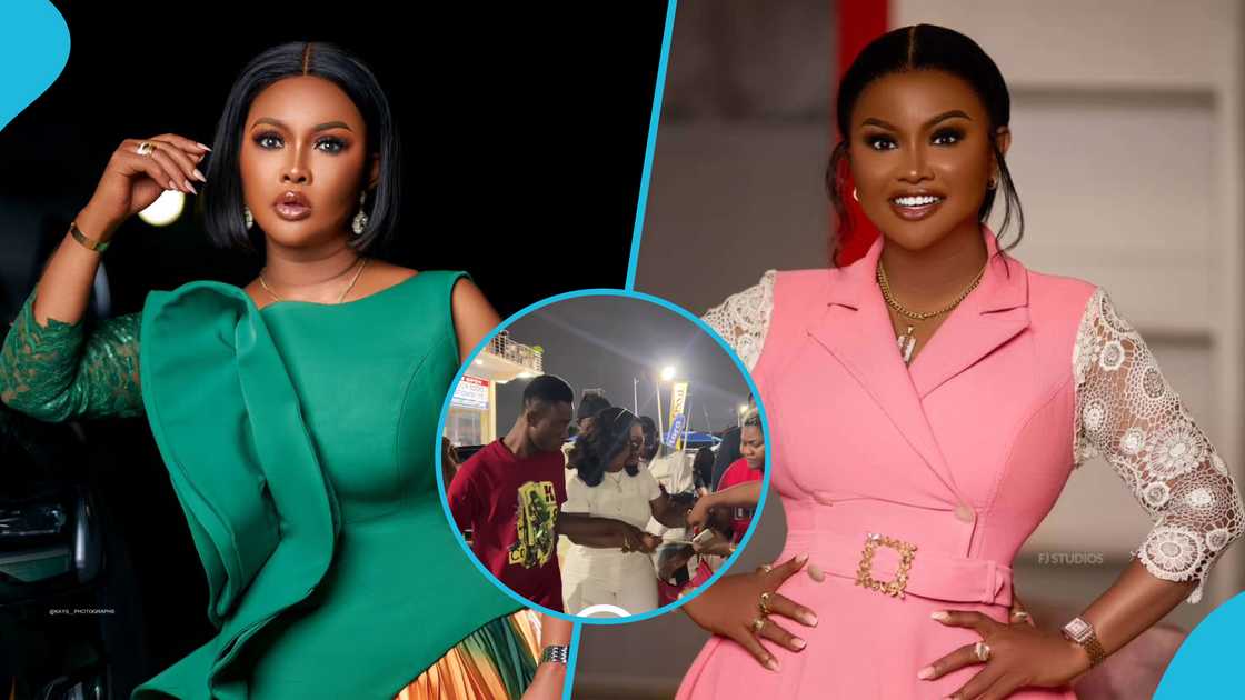 Nana Ama McBrown, Daddy Lumba, Daddy Lumba's 60th birthday party, McBrown's movies Nana Ama McBrown, Daddy Lumba, Daddy Lumba's 60th birthday party, McBrown's movies