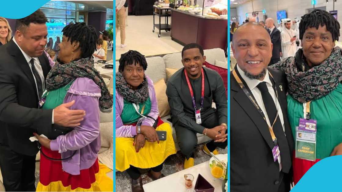 Samuel Eto'o celebrates mother's birthday. Samuel Eto'o celebrates mother's birthday.