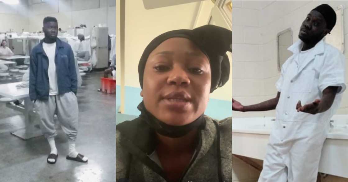 Heat in Ghana prison will kill Poloo - Showboy speaks from US prison; flaunts cell (video) Heat in Ghana prison will kill Poloo - Showboy speaks from US prison; flaunts cell (video)