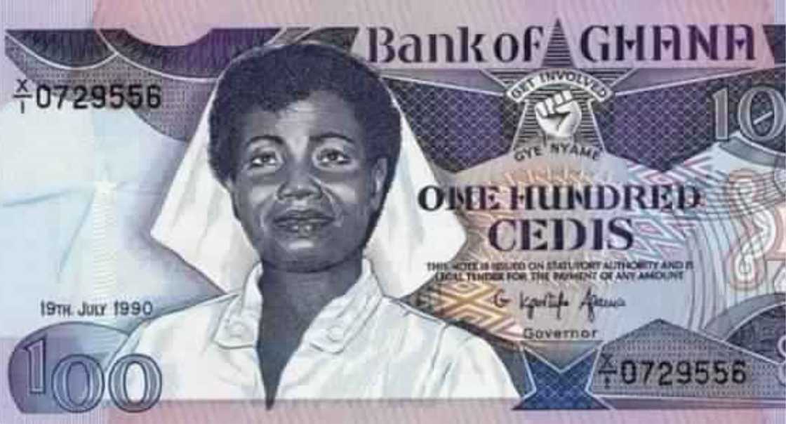 Docia Naki Kisseih: Meet the woman on the old ¢100 banknote (photos)