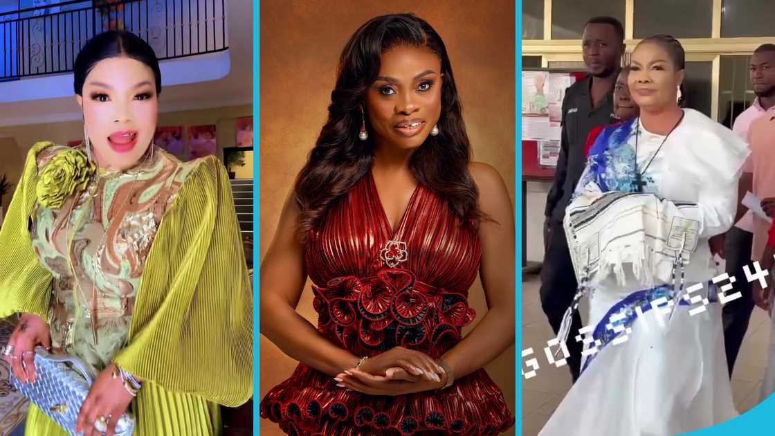 Nana Agradaa, Diana Asamoah, Agradaa in jail, Diana Asamoah's gospel songs, Agradaa's daughter, Rihanna, Nsawam Prison, Agradaa in prison uniform