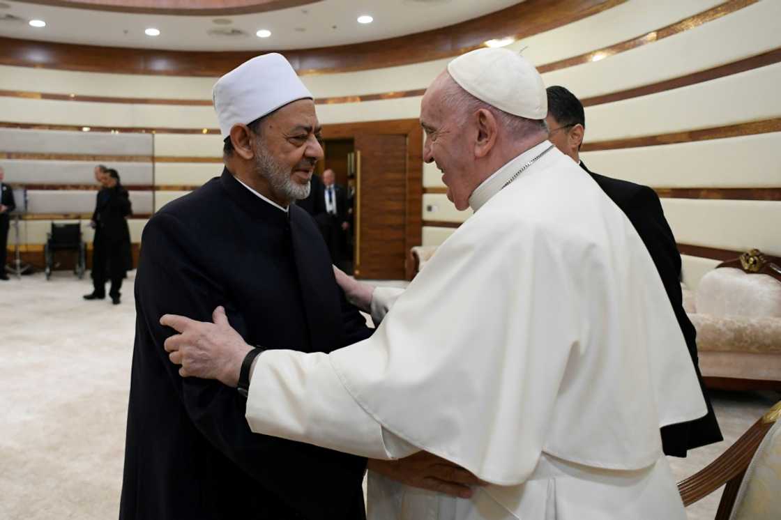Around 100 delegations from 50 countries attended the event, including Grand Imam of al-Azhar mosque, Sheikh Ahmed Al-Tayeb