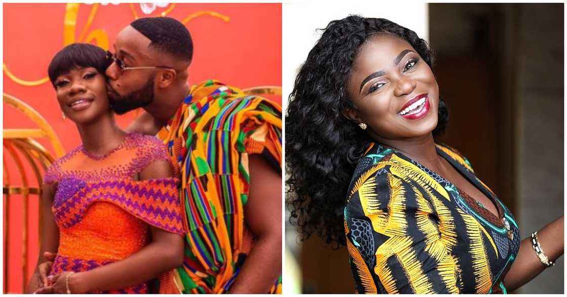 Photo of Harold Amenya, his wife and Afia Pokua Photo of Harold Amenya, his wife and Afia Pokua