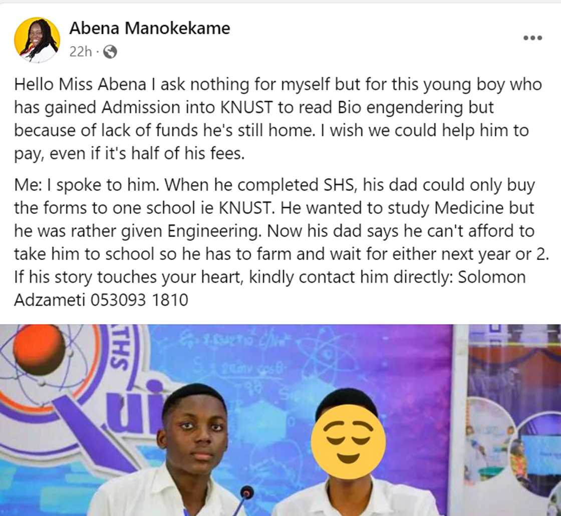 Photo of Solomon Azameti. Photo of Solomon Azameti.