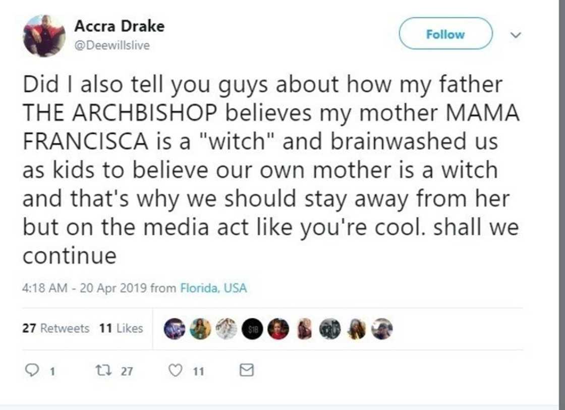 Duncan-Williams’ last born son Daniel exposes him and his sister in series of posts Duncan-Williams’ last born son Daniel exposes him and his sister in series of posts