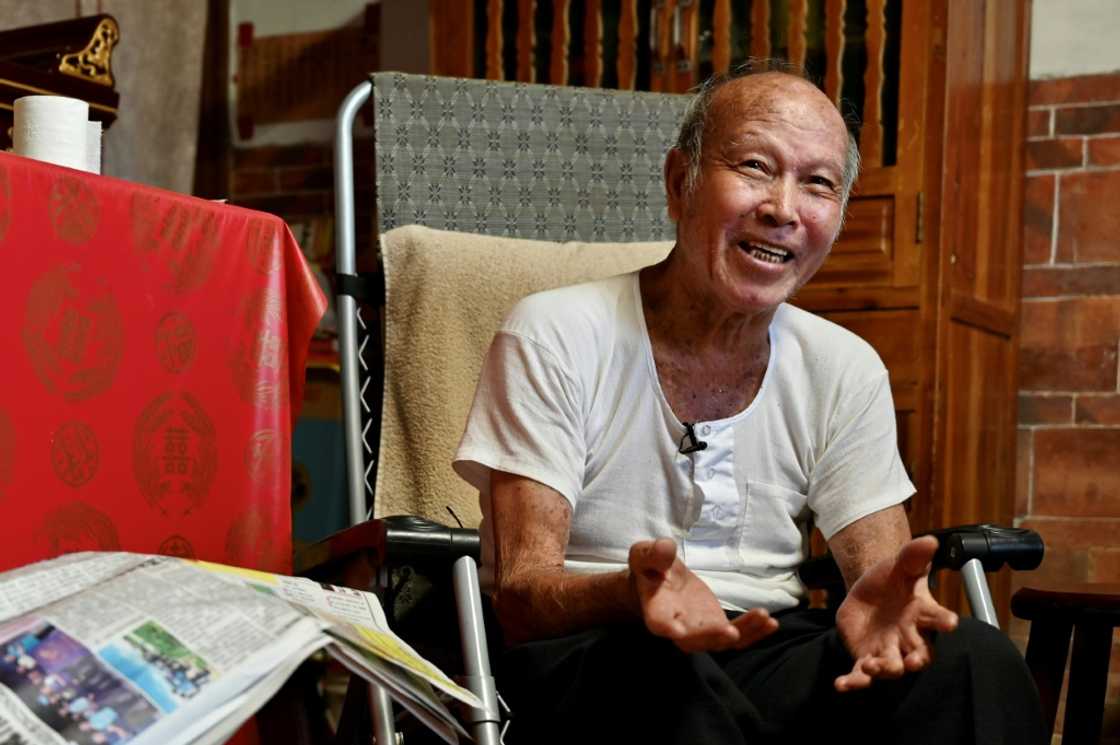 Yang Yin-shih, 92, says recent Chinese war games can't compare with the 1958 bombardment of the Taiwan-ruled Kinmen Islands where he lives Yang Yin-shih, 92, says recent Chinese war games can't compare with the 1958 bombardment of the Taiwan-ruled Kinmen Islands where he lives