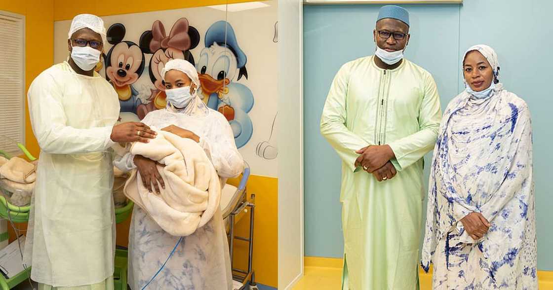 Halima Cisse and her husband Kader Arby. Halima Cisse and her husband Kader Arby.