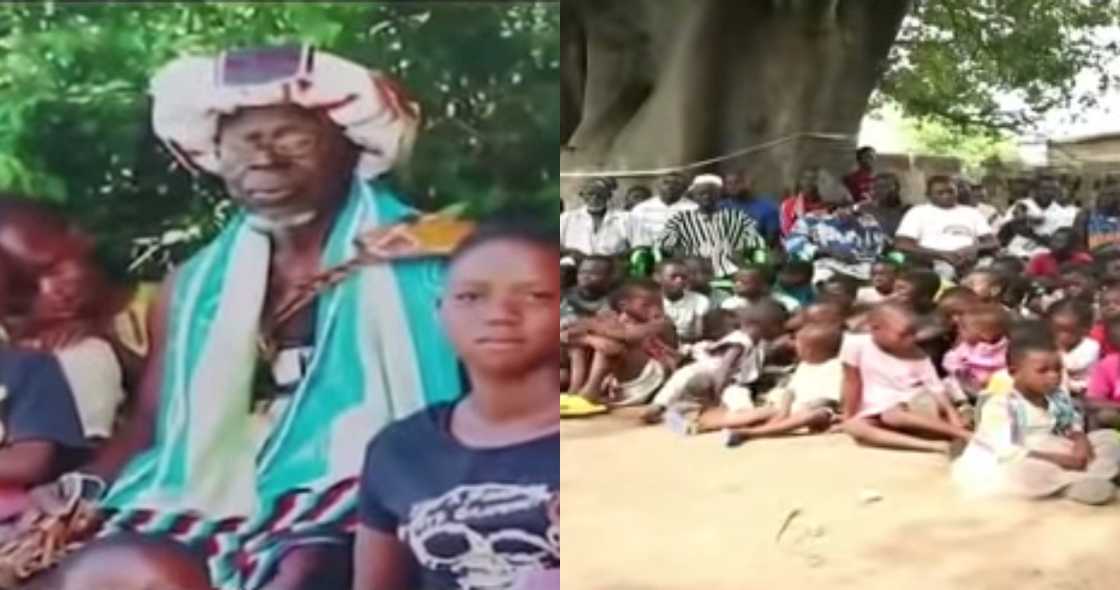 Ghanaian man with 43 wives and 200 children discovered in Upper East in video Ghanaian man with 43 wives and 200 children discovered in Upper East in video