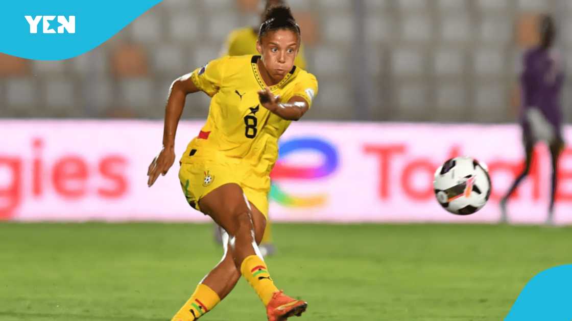 Chantelle Boye-Hlorkah, Ghana, 2024 WAFCON, Tanzania. Chantelle Boye-Hlorkah, Ghana, 2024 WAFCON, Tanzania.