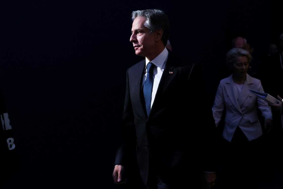 US Secretary of State Anthony Blinken announced more than $1.3 billion in additional aid US Secretary of State Anthony Blinken announced more than $1.3 billion in additional aid