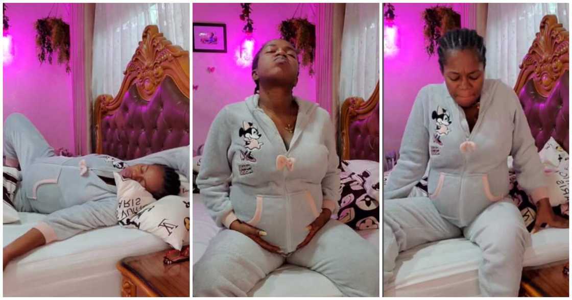 Mzbel shares sleep troubles during pregnancy