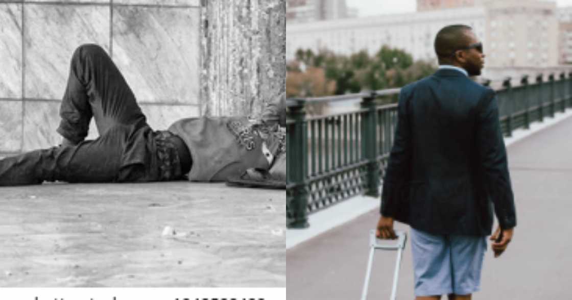 I use to sleep on the bare floor with my friend in a rented room - Man shares grass to grace story I use to sleep on the bare floor with my friend in a rented room - Man shares grass to grace story