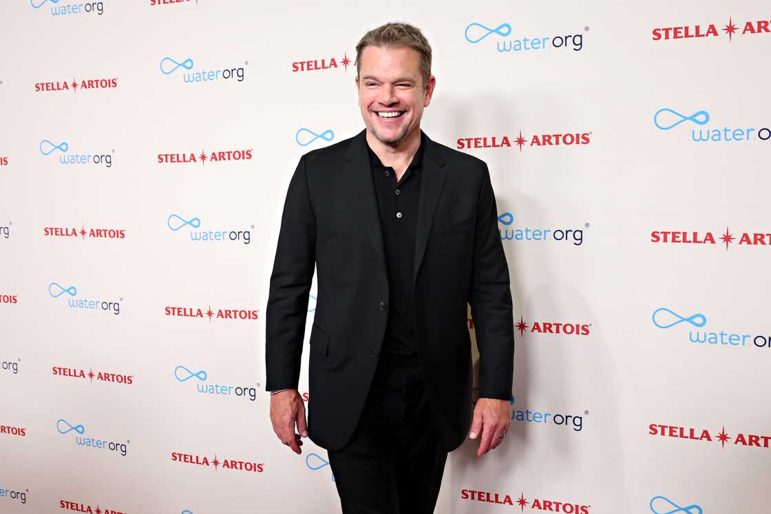 Matt Damon attends The World's Most Fascinating Dinner in New York City Matt Damon attends The World's Most Fascinating Dinner in New York City