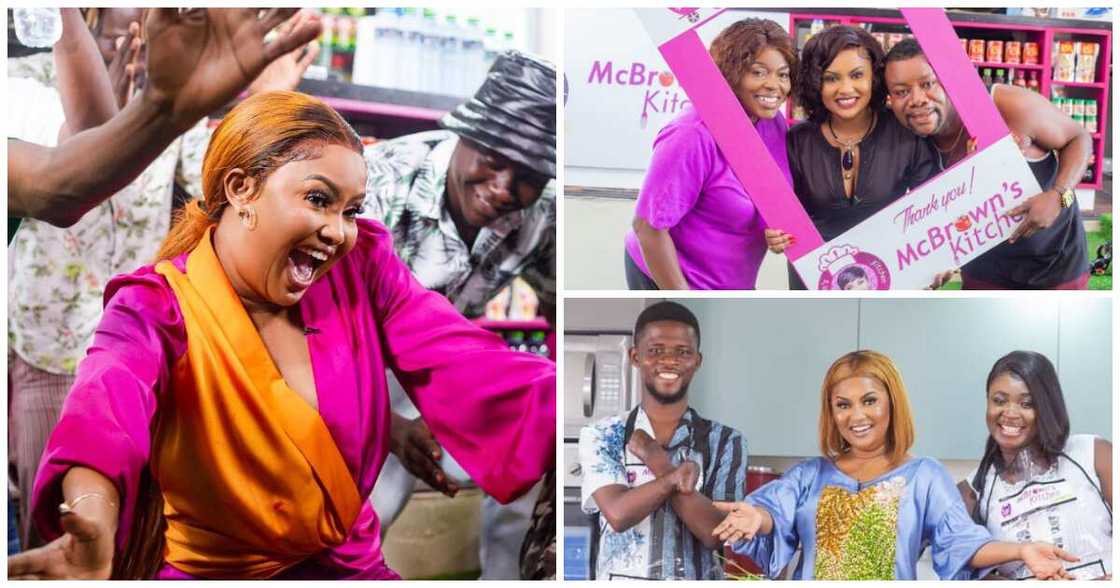 Nana Ama McBrown says McBrown Kitchen is the life of cooking shows in Ghana Nana Ama McBrown says McBrown Kitchen is the life of cooking shows in Ghana