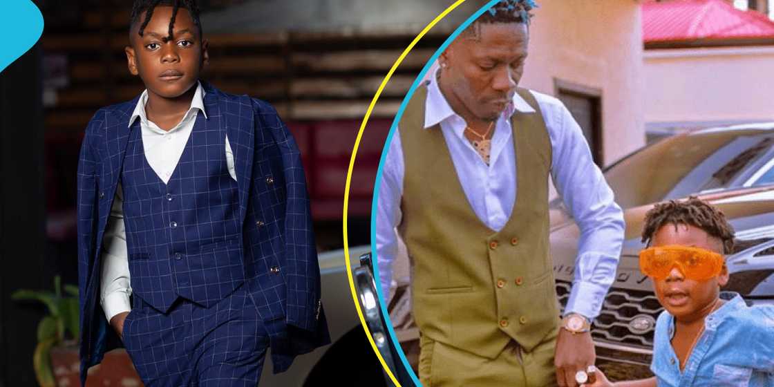 Shatta Michy celebrates Majesty as he turns 8, father notably absent Shatta Michy celebrates Majesty as he turns 8, father notably absent