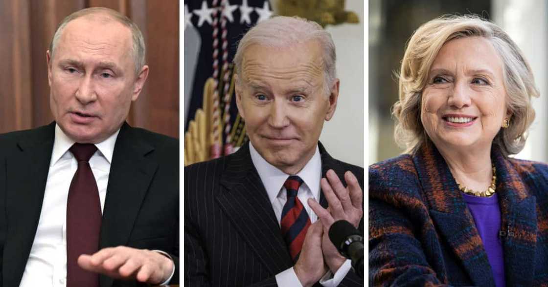Russia, Ukraine, United States of America, Vladimir Putin, Joe Biden, Hillary Clinton, Sanctions, Russian Foreign Ministry, Hit Back, White House Russia, Ukraine, United States of America, Vladimir Putin, Joe Biden, Hillary Clinton, Sanctions, Russian Foreign Ministry, Hit Back, White House