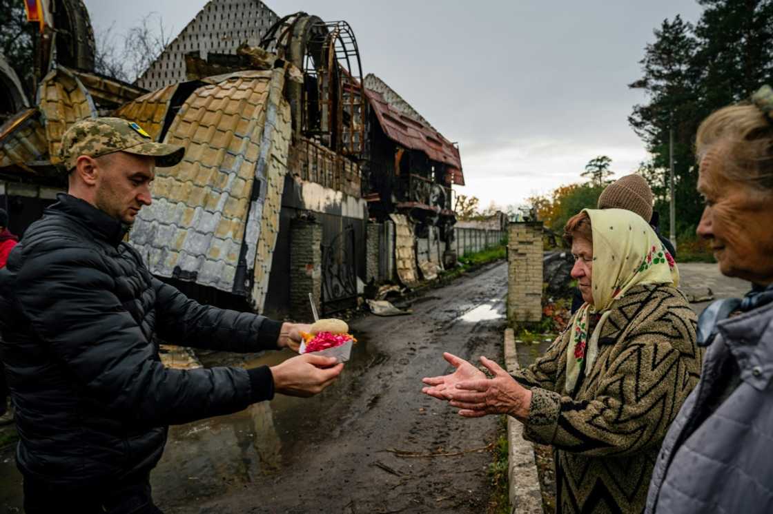 Recently liberated towns are still marked by tensions over what happened during Russian occupation Recently liberated towns are still marked by tensions over what happened during Russian occupation