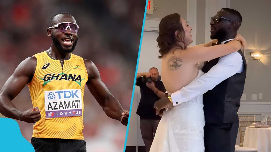 Benjamin Azamati Marries Long-Time 'Obroni' Girlfriend in Beautiful Wedding Ceremony: Video Benjamin Azamati Marries Long-Time 'Obroni' Girlfriend in Beautiful Wedding Ceremony: Video