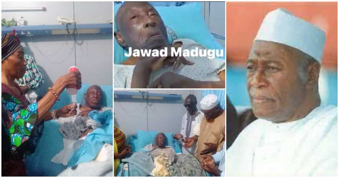 Alhaji Asoma Banda in hospital