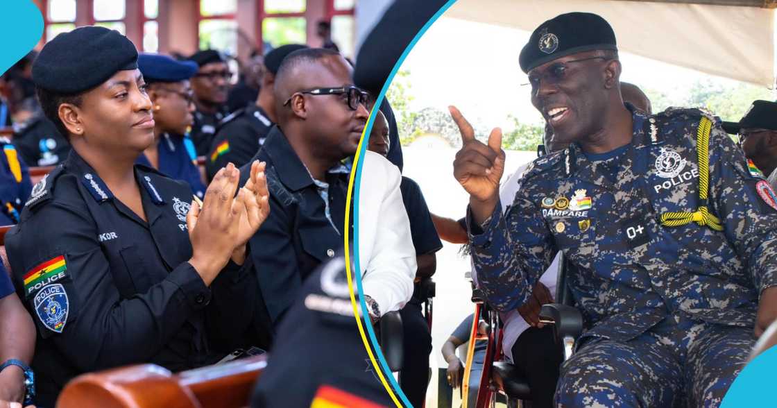 Police Officer In Tema Hailed Police Officer In Tema Hailed