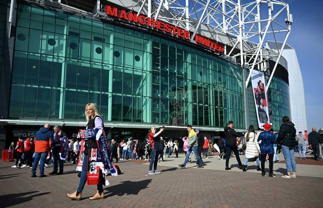 Manchester United's Old Trafford stadium