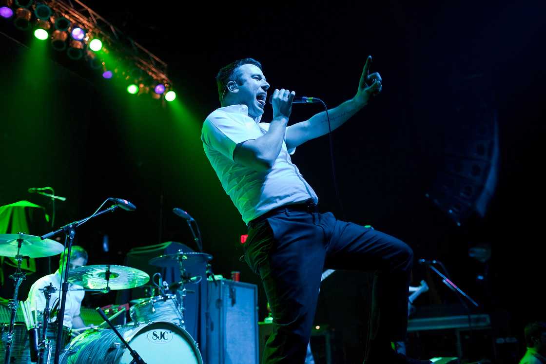 Say Anything performs at the Lifestyle Communities Pavilion Say Anything performs at the Lifestyle Communities Pavilion