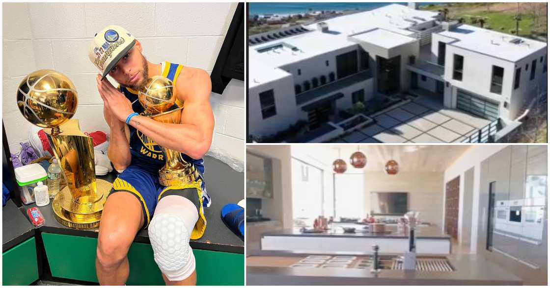 Stephen Curry and his house