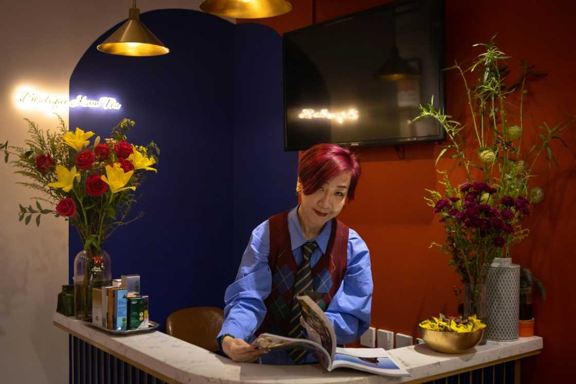 Fashion boutique owner Suzanne Leong says many of Macau's restaurants and retails are suffering as locals and tourists alike tighten purse strings Fashion boutique owner Suzanne Leong says many of Macau's restaurants and retails are suffering as locals and tourists alike tighten purse strings