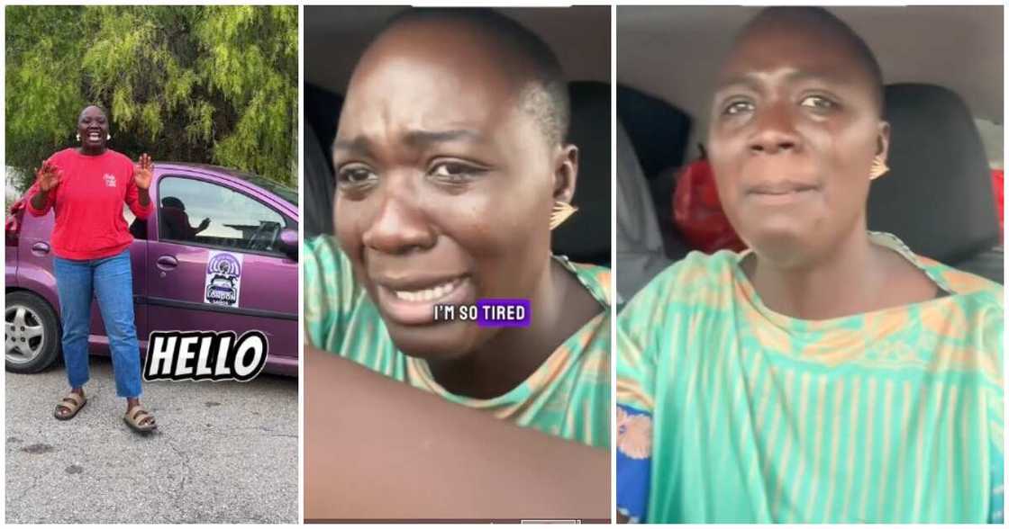 Lady travelling from London to Lagos by car in tears after reaching Sierra Leone Lady travelling from London to Lagos by car in tears after reaching Sierra Leone