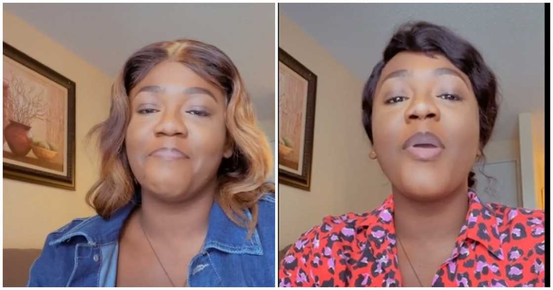 Ghanaian lady says she often of being in the USA even before arriving Ghanaian lady says she often of being in the USA even before arriving