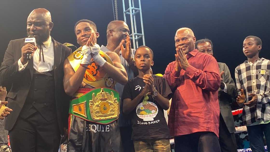 Cann Neequaye became the newest Ghana National Super Bantamweight champion by a unanimous point decision against Isaac Aryeetey on Jan 14, 2024 Cann Neequaye became the newest Ghana National Super Bantamweight champion by a unanimous point decision against Isaac Aryeetey on Jan 14, 2024