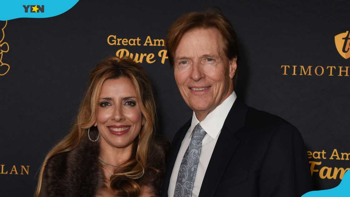 Michelle Wolf and her husband, Jack Wagner, at the 31st Annual MovieGuide Awards Gala in Los Angeles.
