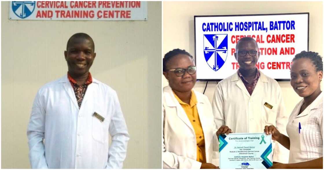 Photo of Dr Effah who served at Battor for 21 years Photo of Dr Effah who served at Battor for 21 years