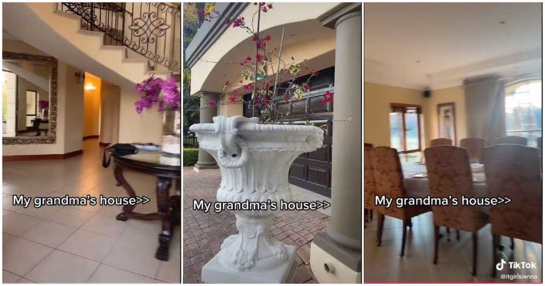 TikToker flaunts her grandma's house